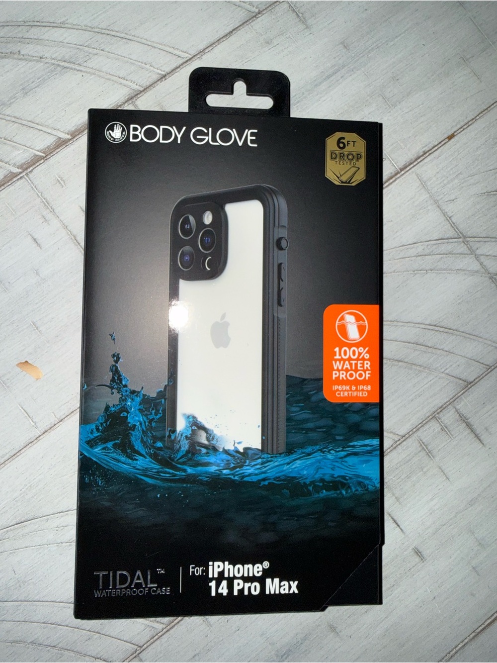 Body Glove Tidal Waterproof Case for iPhone 14 Pro Max - Black